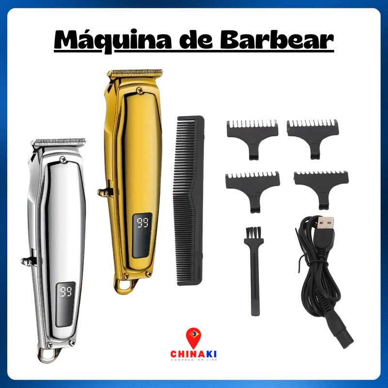 ✨ MÁQUINA DE CORTE PROFISSIONAL - OFERTA EXCLUSIVA CHINAKI!  ☑️