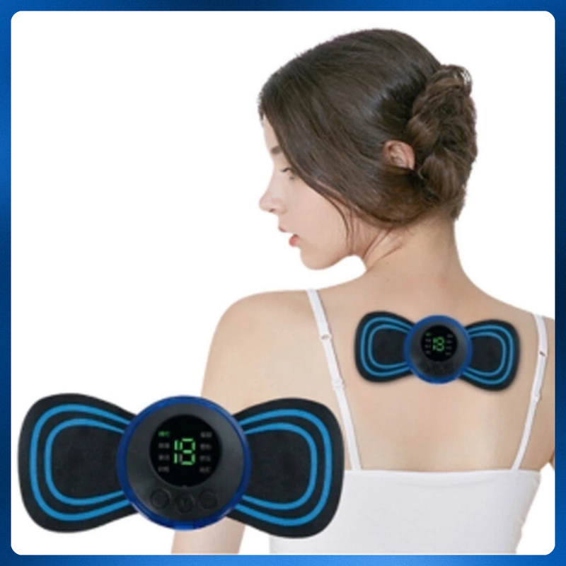 Mini Massageador Elétrico Portátil Cervical Alivia Dores Corpo☑️