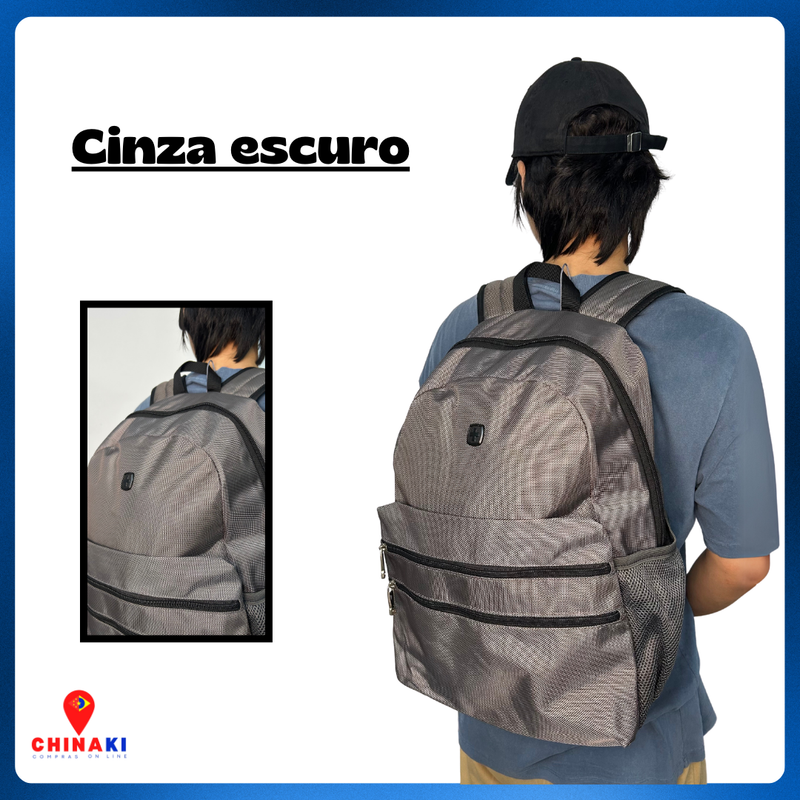 Mochila Suissewin 321546, Preta – Sua Companheira Elegante e Versátil! ☑️